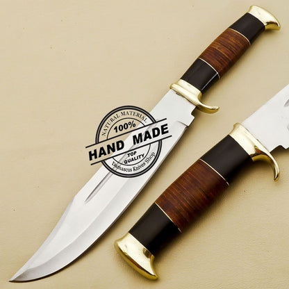 Crocodile Dundee Bowie Custom Handmade Fixed Blade Knife 3200