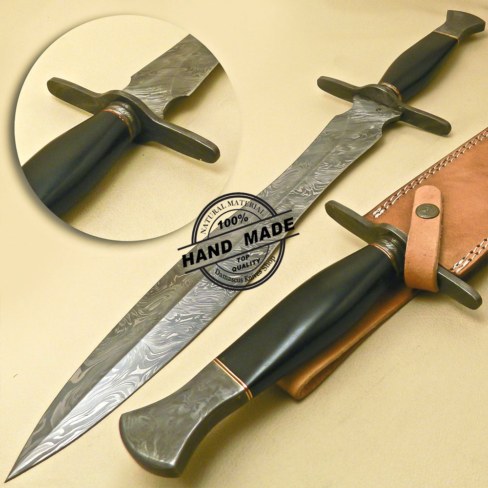 Damascus Sword Custom Handmade Damascus Steel Sword 870